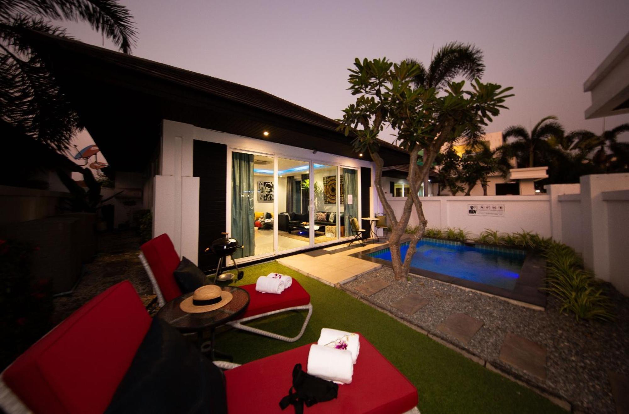 חוף ג'ומטיין Colibri Pool Villa Pattaya חדר תמונה