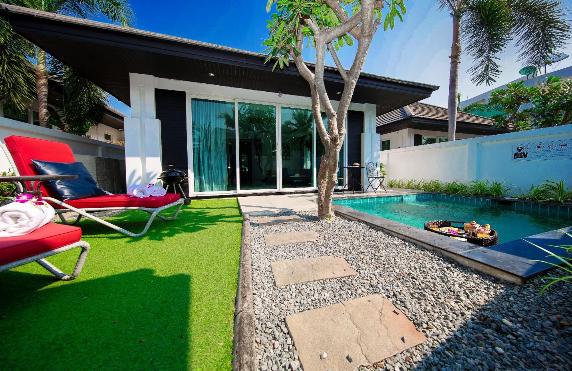 חוף ג'ומטיין Colibri Pool Villa Pattaya חדר תמונה